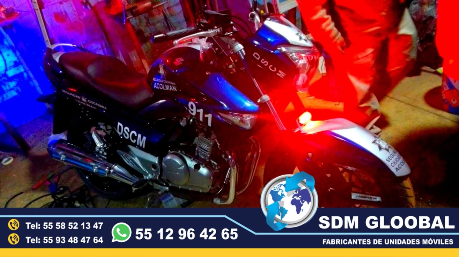 Venta Fabricacion Conversion y Equipamiento de MotoPatrullas cuatrimotos bicicletas<br>