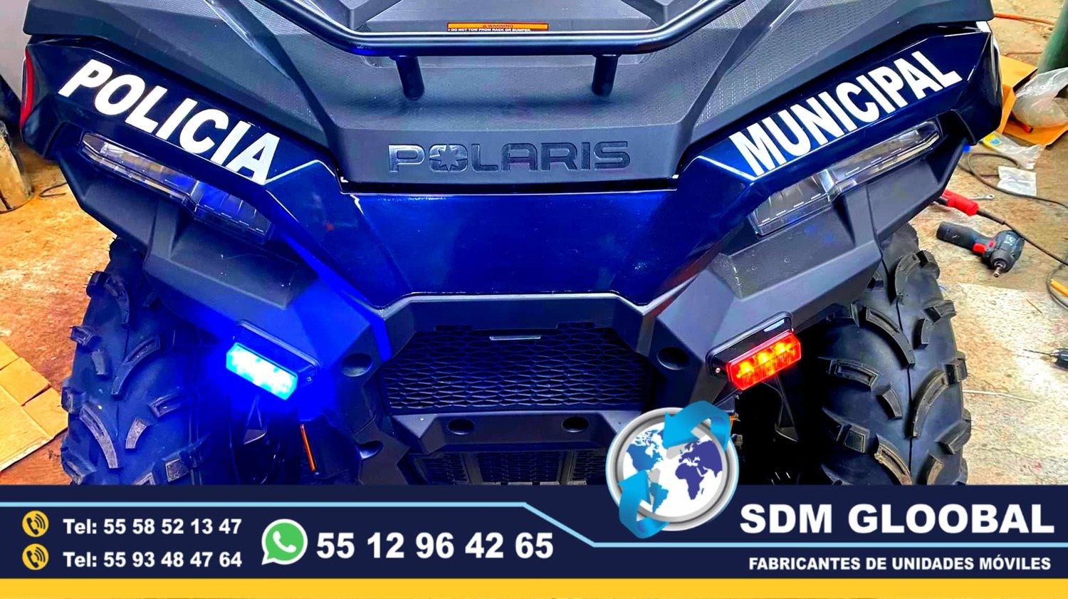 Venta Fabricacion Conversion y Equipamiento de MotoPatrullas cuatrimotos bicicletas<br>
